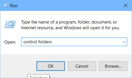 نمایش فرمت فایل ها در ویندوز